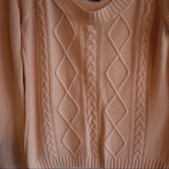New York & Co Baby Pink Sweater - Picture 3 of 8